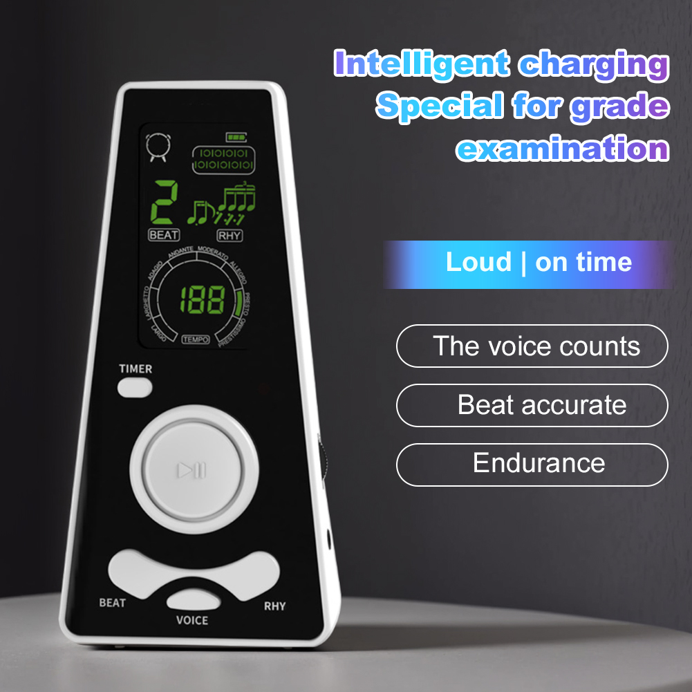 Metronome Digital - Metrônomo Eletrônico Ajustável em Volume e