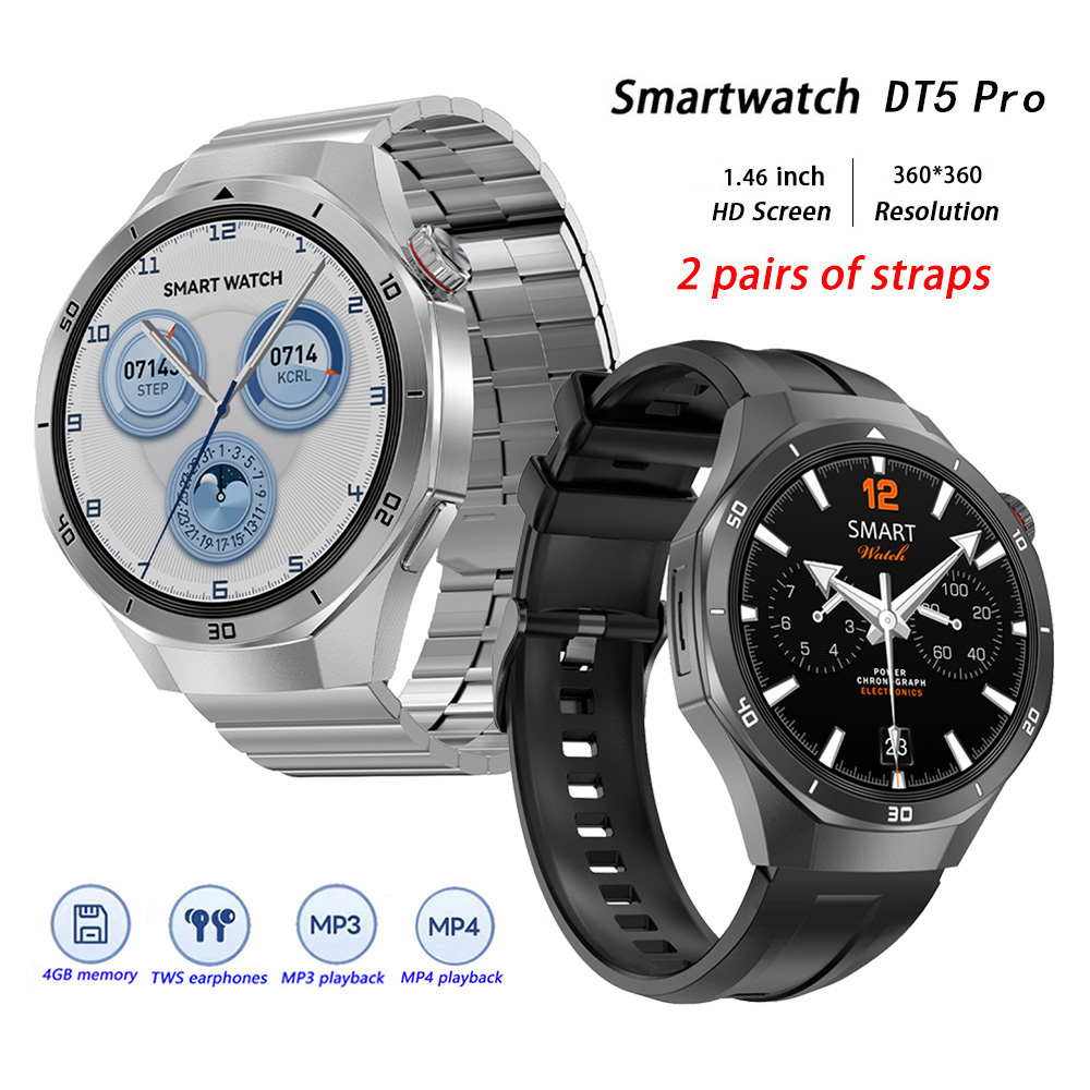 Metronome Digital - Dt5 pro relógio inteligente para homens