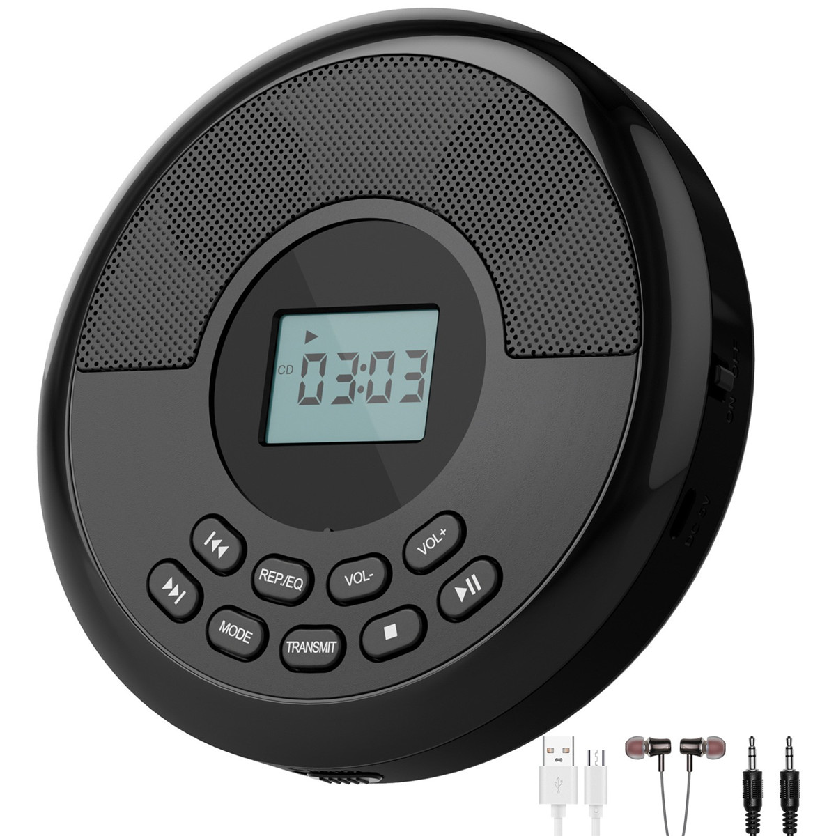 Audio Music Mp3 Song - Máquina de disco de cd portátil