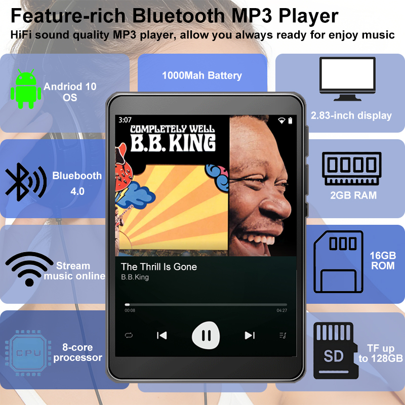 Audio Music Mp3 Download Free - Reprodutor de MP3 WiFi Android 10