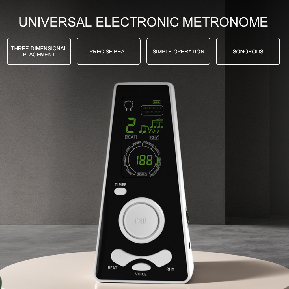 Metrônomo Eletrônico Ajustável - Metronome Digital avaliação e preço