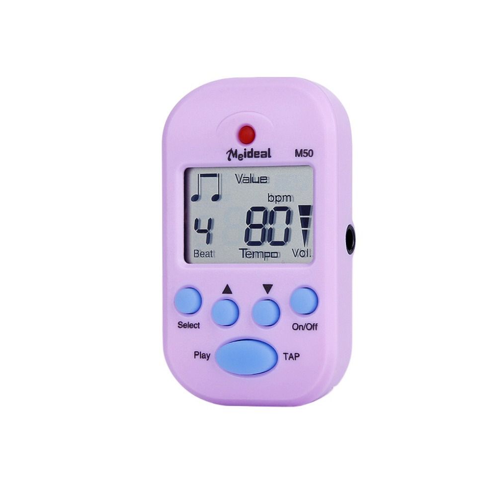 Mini Metrônomo LCD Profissiona - Metronome Digital avaliação e preço