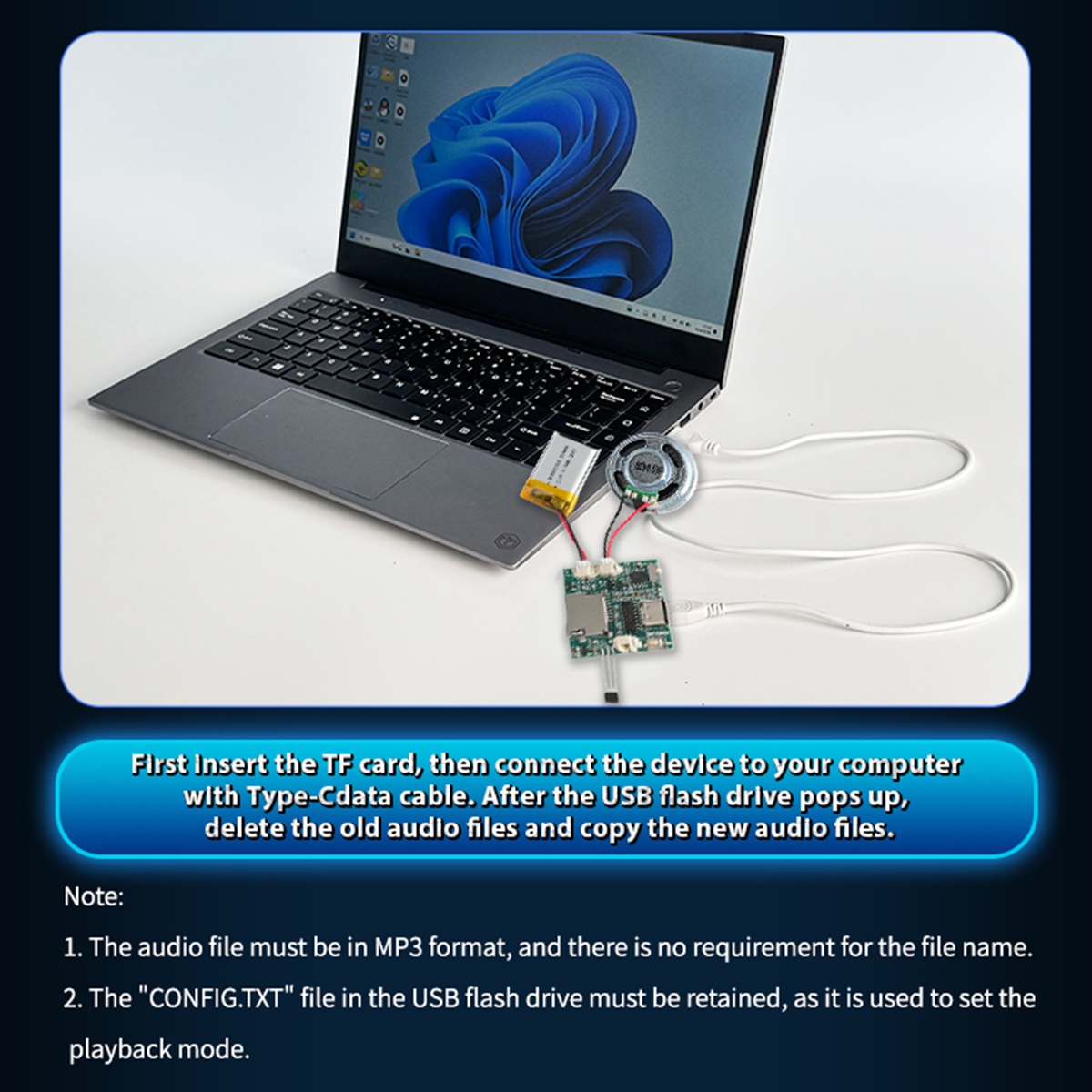 Módulo Gravador de Som Program - Audio Music Mp3 Download Free avaliação e preço