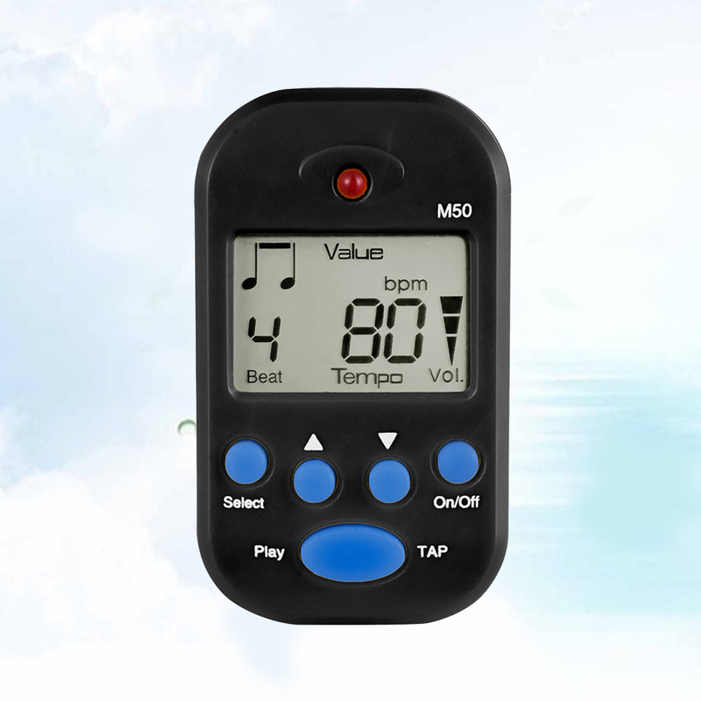 Mini Metrônomo Mecânico Digita - Metronome Digital avaliação e preço