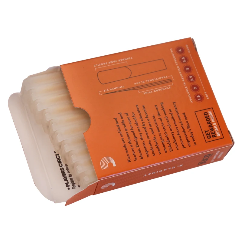 EUA RICO-Laranja Caixa Reeds E - Trumpet Valve Oil avaliação e preço