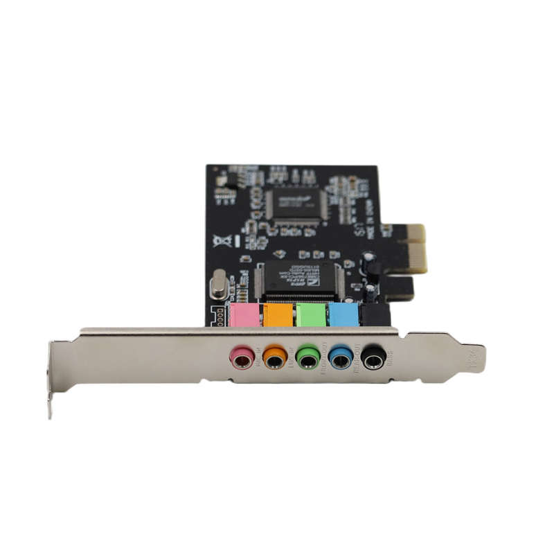 PCI-E1X Placa de Som para Comp - Audio Music Game avaliação e preço