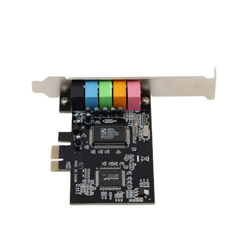 PCI-E1X Placa de Som para Comp - Audio Music Game avaliação e preço