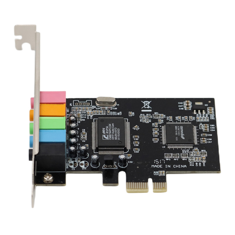 PCI-E1X Placa de Som para Comp - Audio Music Game avaliação e preço